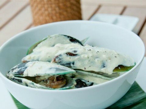 Vẹm xanh sốt vang trắng