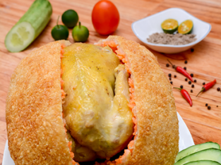 Món ngon Gà bó xôi – Hài hòa thẩm sâu hương vị quê hương