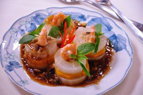 Món củ cải hoa