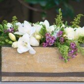 Bình hoa cổ điển từ hộp đựng khăn giấy