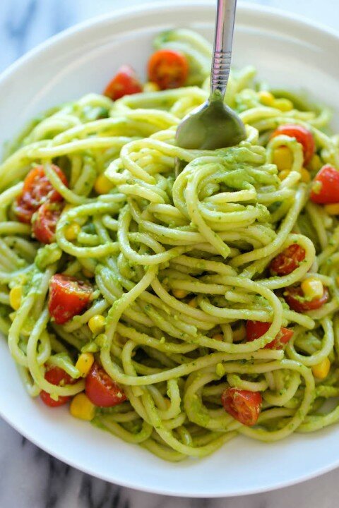 Mì pasta bơ 
