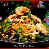 Gỏi cá xoài xanh vị rất ngon