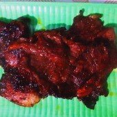 Heo ba chỉ áp chảo