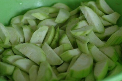Mướp xào lòng gà