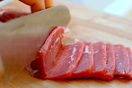 Bò nấu rau củ