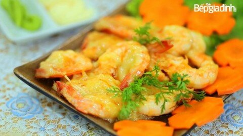 Tôm chiên xốt mayonnaise