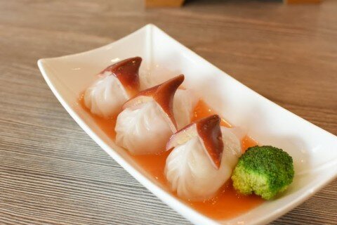 Steamed Prawn w Hokhigai Dumpling 1