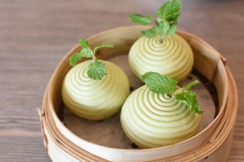 Steamed Prawn w Pork Bun