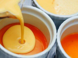 Flan nướng thơm béo nhìn là thèm