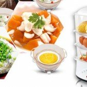Việc nấu ăn hàng ngày nhẹ nhàng hơn với nồi 3 tầng