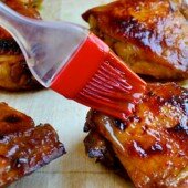 Gà nướng mật ong thơm nức