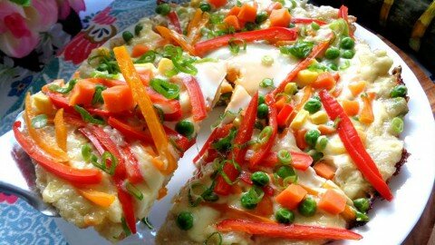 pizza banh chung