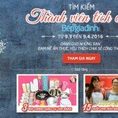 Chương trình "Tìm kiếm thành viên tích cực" tại web www.BepGiaDinh.com