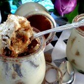 Làm tiramisu hũ nhanh ngon đúng vị