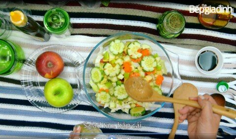 salad bắp cải