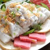 Bánh cuốn chảo làm dễ ăn nhanh