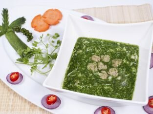Súp ngọc bích - món súp ngon và dinh dưỡng cho bé