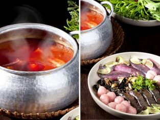 Thưởng thức lẩu hải sản chua cay ngon tuyệt ngày mưa