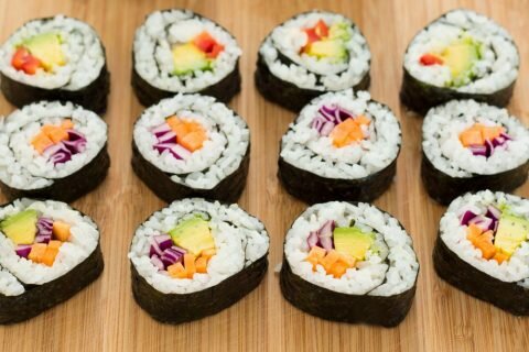 sushi chay 4