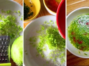 Cách pha nước chấm chanh ớt ăn với thịt gà luộc