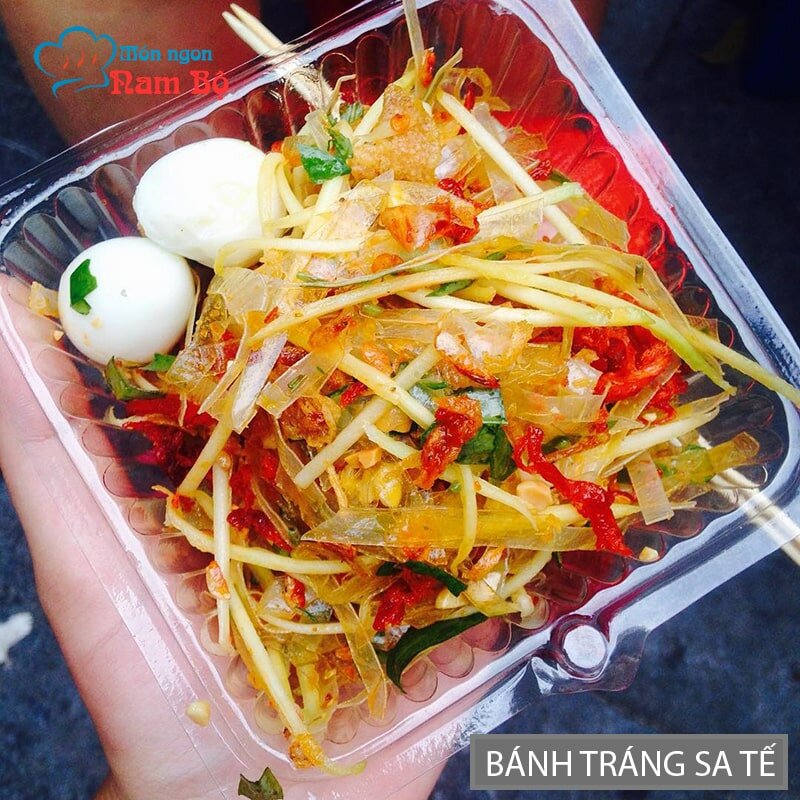 Bánh tráng sa tế Bánh tráng sa tế
