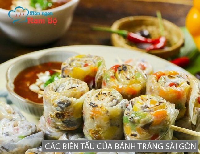 Bánh tráng Sài Gòn và những biến tấu cực ngon, cực lạ Bánh tráng Sài Gòn và những biến tấu cực ngon, cực lạ