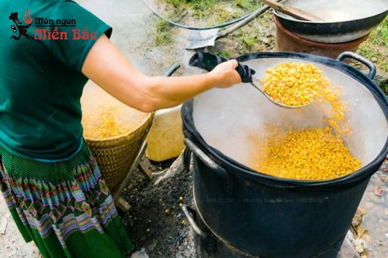 Cách nấu rượu Mông Pê Tủa Chùa