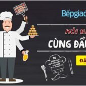 Tham gia chuyên mục "Hỏi đáp cùng đầu bếp"