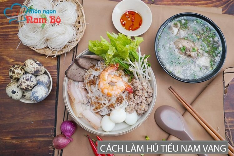 Nguồn gốc và cách làm hủ tiếu nam vang Sài Gòn cực đơn giản Nguồn gốc và cách làm hủ tiếu nam vang Sài Gòn cực đơn giản