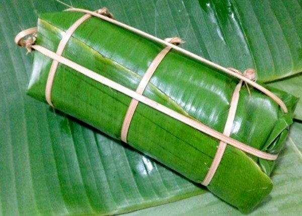 Món thịt lợn hấp lá chuối của người Điện Biên Hai món ngon nổi tiếng Điện Biên được chế biến từ thịt lợn