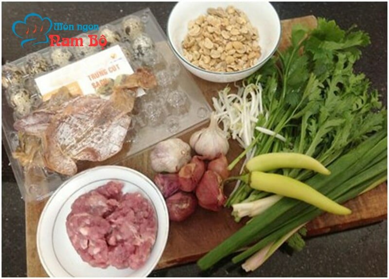 Nguyên liệu làm hủ tiếu Nam Vang