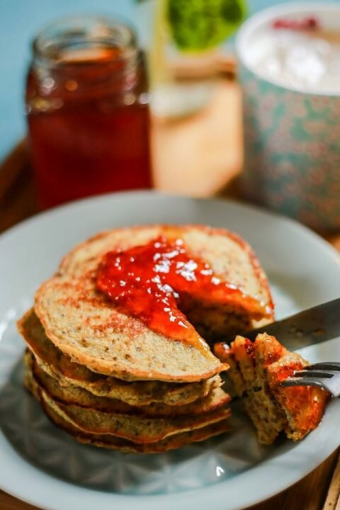 pancake chuối 2