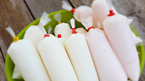 cách làm sữa chua túi