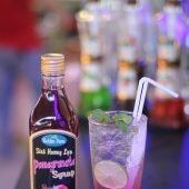 Soda hương lựu giải nhiệt, mát lạnh