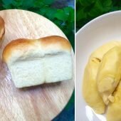 Cách làm bánh mì sữa sầu riêng cho bữa sáng