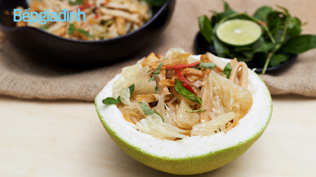Món chay: Cách làm gỏi bưởi chay ngon