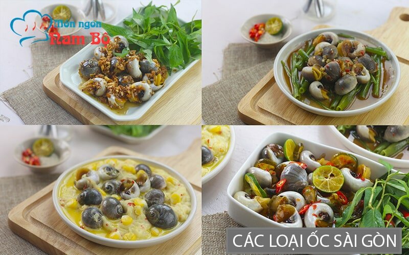 Sài Gòn nổi tiếng với rất nhiều quán ốc ăn vặt ngon