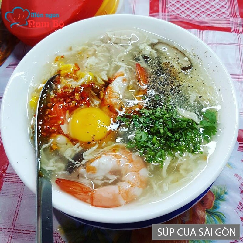 Súp cua là một món ăn được người Sài Gòn sáng tạo ra Súp cua là một món ăn được người Sài Gòn sáng tạo ra