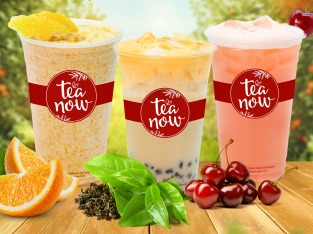 Giải nhiệt với cơn lốc trà trái cây tươi tại Tea Now