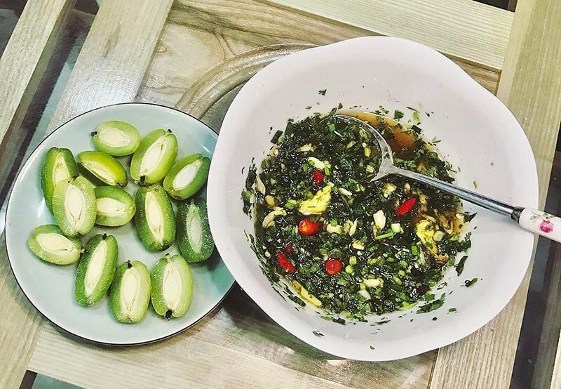 Trái cây mà chấm với chẩm chéo thì còn gì tuyệt vời bằng