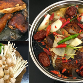 Cuối tuần rồi vào bếp nấu ngay lẩu gà tiềm ớt hiểm vừa nhìn đã thèm