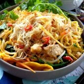 Bún gạo xào chay ăn mỗi ngày vẫn ngon