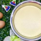 Cách làm bánh flan phô mai con bò cười phiên bản siêu dễ