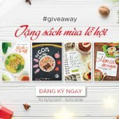 Giveaway: Tặng sách mùa lễ hội