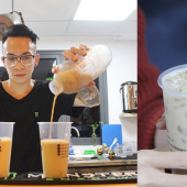 Bạn có dám thử topping trà sữa "siêu hot, siêu lạ" từ sứa muối?