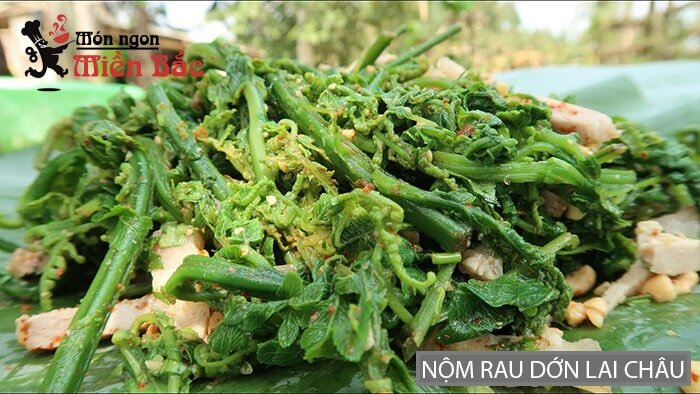 Nộm rau dớn đặc sản Lai Châu Nộm rau dớn đặc sản Lai Châu