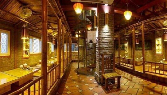 Không gian quán đậm chất Tây Bắc Không gian quán đậm chất Tây Bắc