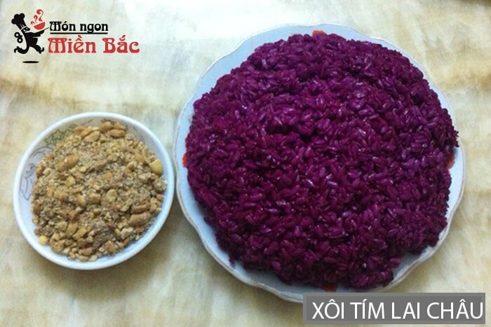 Đặc sản xôi tím Lai Châu