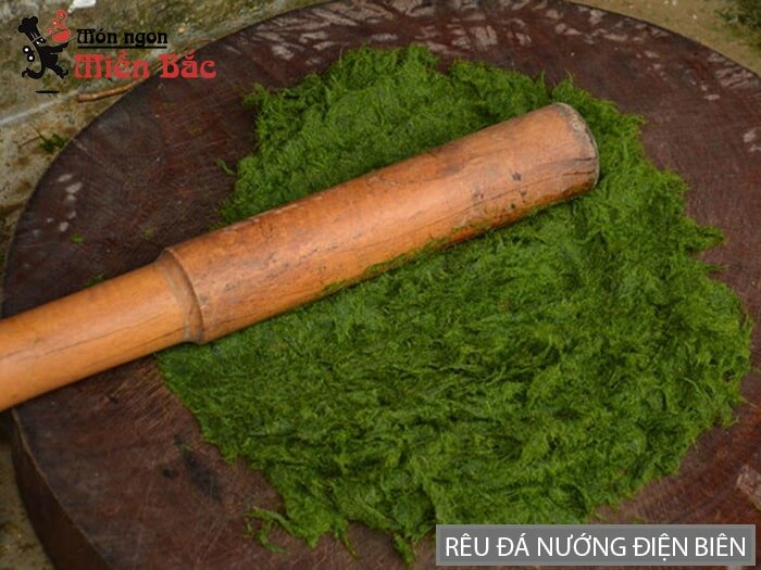 Cách làm rêu đá nướng Lai Châu