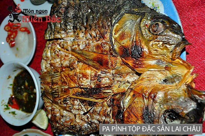Cá nướng pa pỉnh tộp Lai Châu